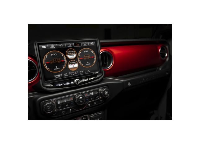 Pac Audio SRK-JW18EH : 10" Radio Replacement Heigh10 Dash Kit, side view.