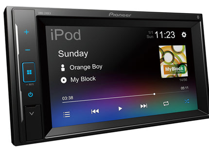 Pioneer DMH-241EX : 6.2" DDIN Size BT Mechless Stereo (No CarPlay or Android Auto)