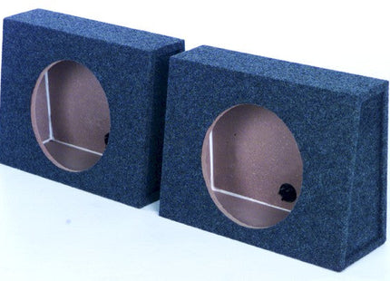 Q-Power TW10S : 10" Subwoofer Box, Carpeted 5/8" MDF