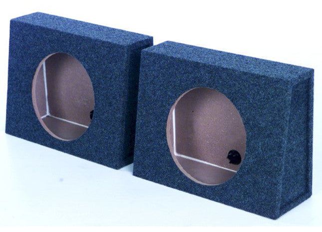 Q-Power TW10S : 10" Subwoofer Box, Carpeted 5/8" MDF