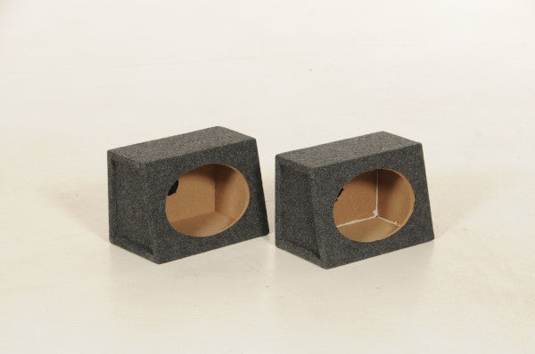 Q-Power TW6X9 : 6x9" Speaker Box, Carpeted 5/8" MDF