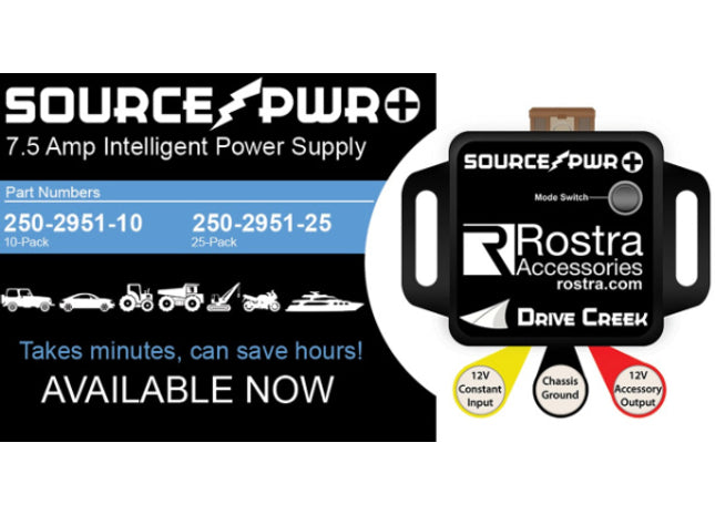 Rostra 250-2951 : Accessory Power Interface Module with Programmable Shut Down