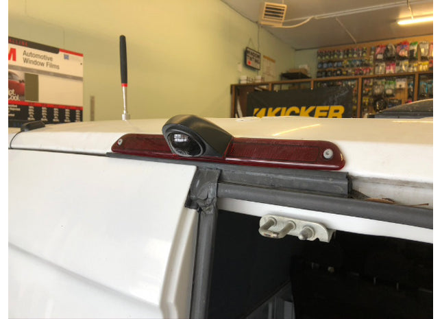 Safety First SFS14SPRINCAM : Third Light Style Backup Camera, shown installed.