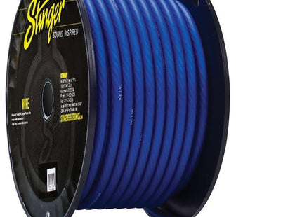 Stinger SHW14B : 4AWG Blue Power Cable