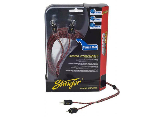 Stinger RCA Cable : Single Pair RCA Interconnect Cable