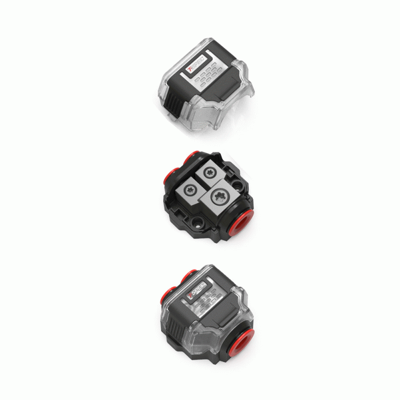 VDB2 - T-Spec 1-in 2-out Power Distribution Block
