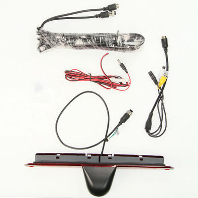 iBeam TE-3BMC : 3rd Brake Light Backup Camera, package contents.