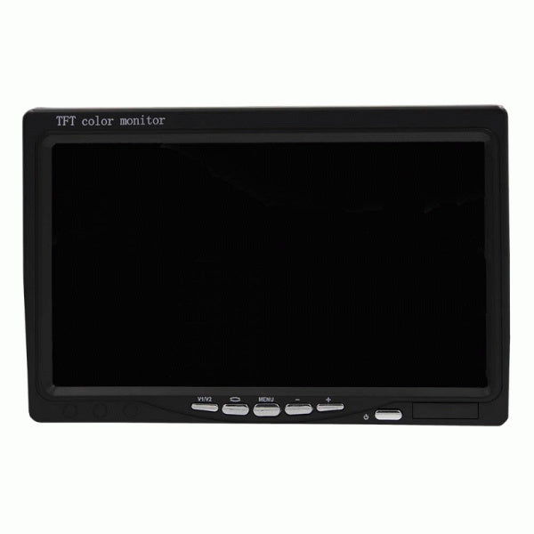 iBeam TE-7VS : 7" Dash Mountable Video Monitor, front view.