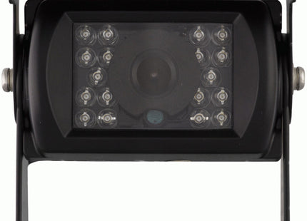 iBeam TE-CCH : Commercial Grade Backup Camera with Sun Visor, front view.