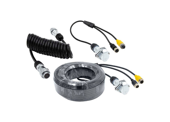 iBeam TE-TCEX-1 : Add-on Trailer Wiring Harness with Dual Camera Connections