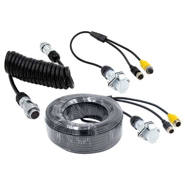 iBeam TE-TCEX-1 : Add-on Trailer Wiring Harness with Dual Camera Connections