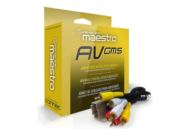 iDatalink HRN-AV-GM5 : Radio Replacement AV Retention Wiring Harness, 2006-2020 GM Vehicles