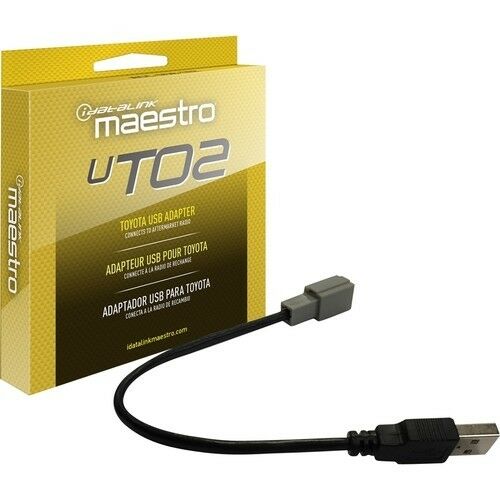iDatalink ACC-USB-TO2 : Radio Replacement USB Retention Cable, 2012-2019 Honda, Scion, Subaru and Toyota