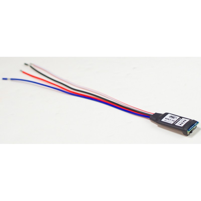 VOLT-39 : Pac-Audio Voltage Output Adapter - 12V to 3.3V, 5V, 6V or 9V