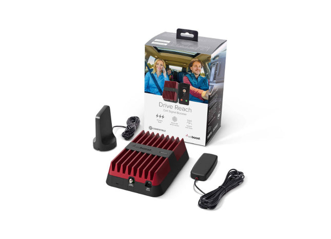 weBoost Drive Reach : 5G Cellular Phone Booster for Passenger Vehicles and Trucks